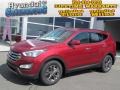 2013 Serrano Red Hyundai Santa Fe Sport AWD  photo #1