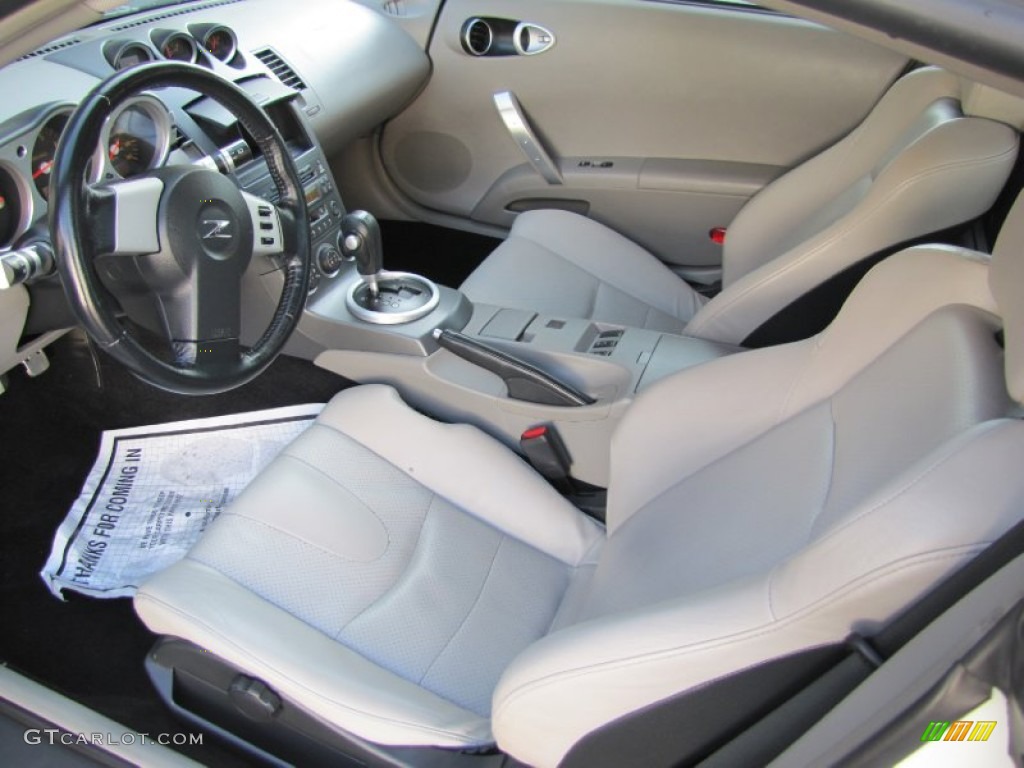 Frost Interior 2003 Nissan 350Z Touring Coupe Photo #71738360