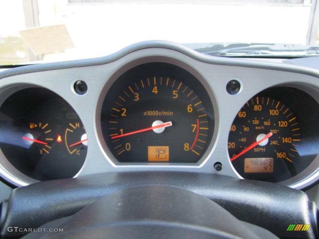 2003 Nissan 350Z Touring Coupe Gauges Photo #71738396