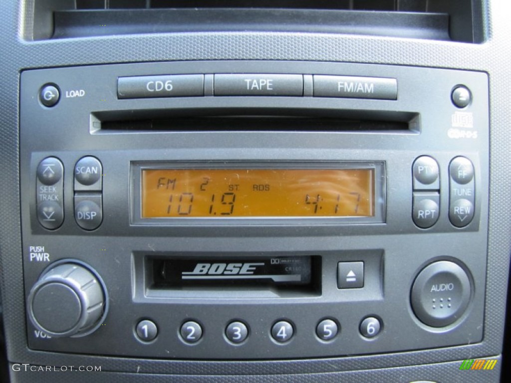 2003 Nissan 350Z Touring Coupe Audio System Photo #71738414