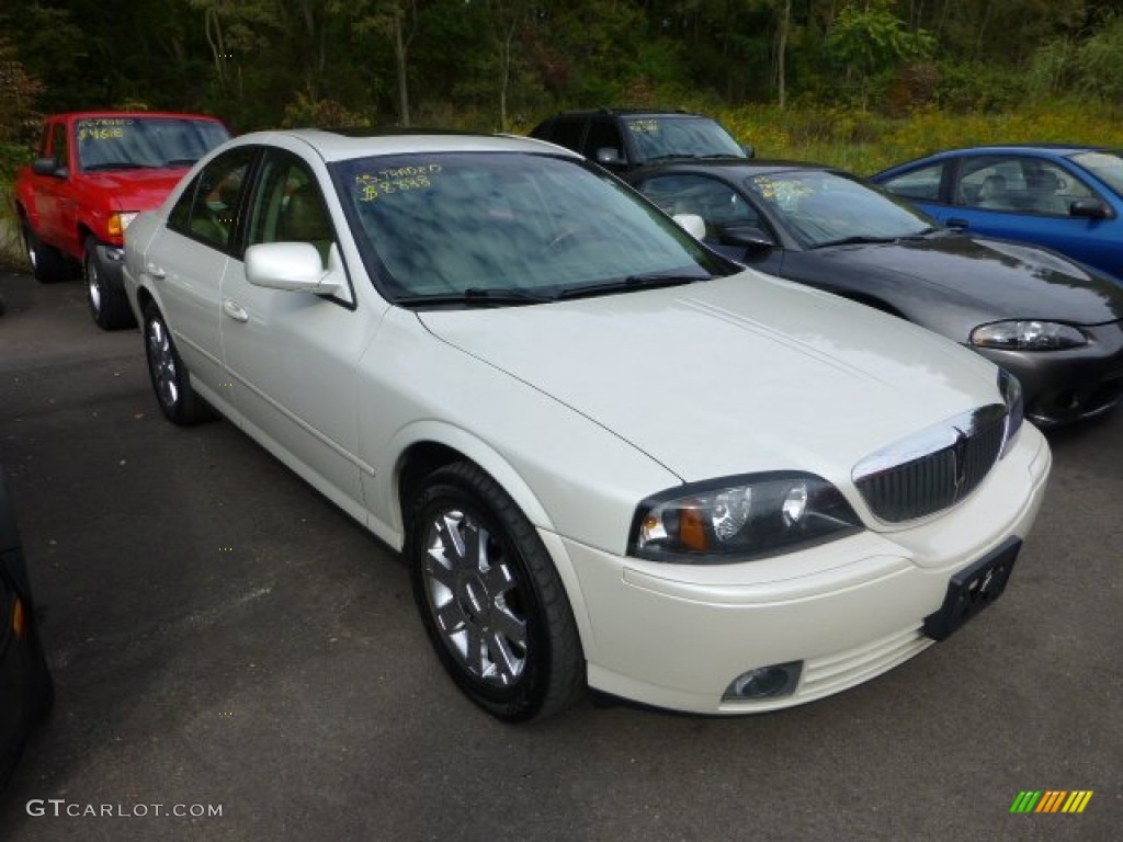 2005 LS V8 - Ceramic White Pearlescent / Camel photo #1
