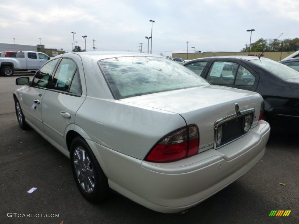 2005 LS V8 - Ceramic White Pearlescent / Camel photo #3