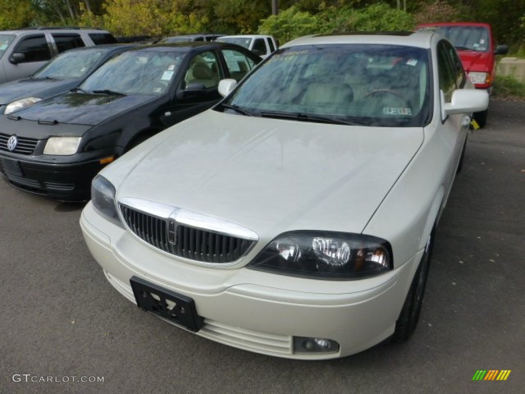 2005 LS V8 - Ceramic White Pearlescent / Camel photo #4