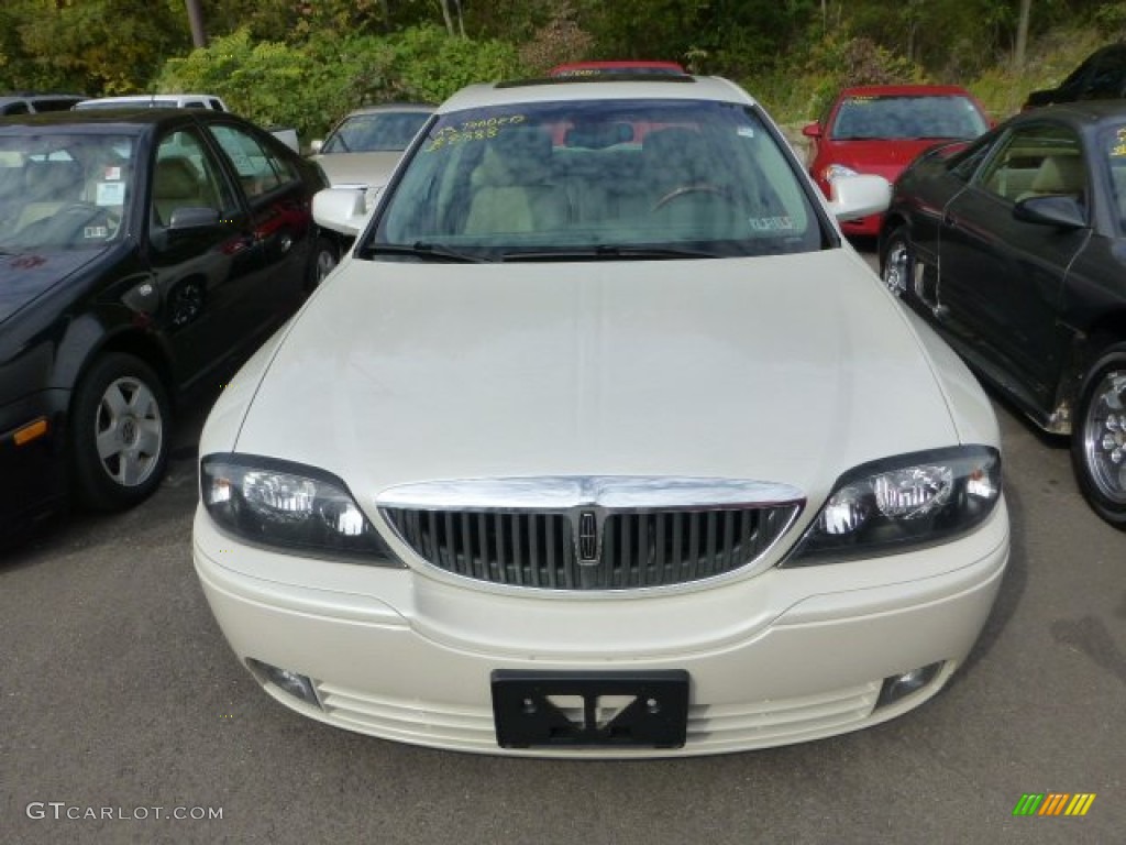 2005 LS V8 - Ceramic White Pearlescent / Camel photo #5