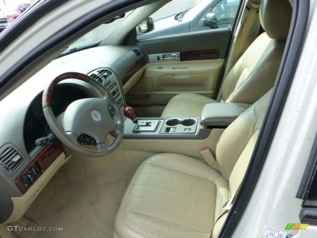 2005 LS V8 - Ceramic White Pearlescent / Camel photo #7