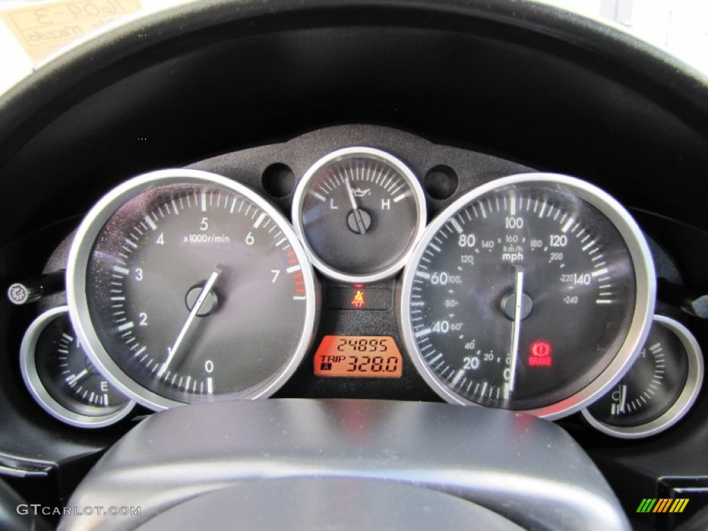 2006 MX-5 Miata Touring Roadster - Galaxy Gray Metallic / Black photo #15