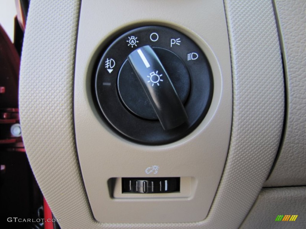 2010 Mountaineer V6 AWD - Sangria Red Metallic / Camel photo #16