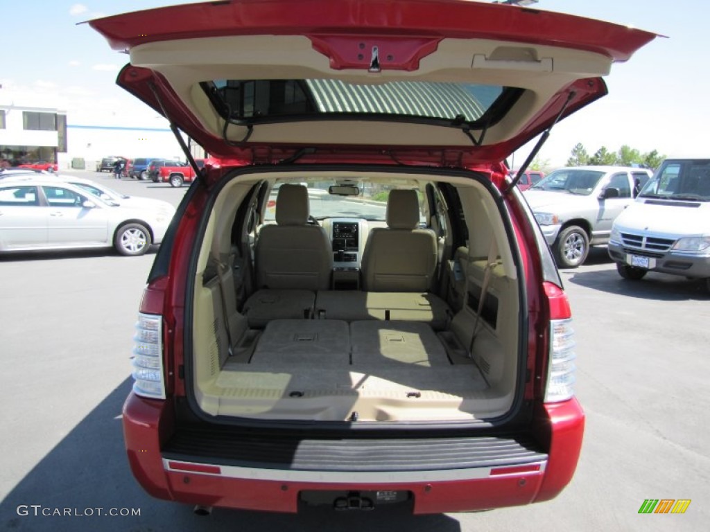 2010 Mountaineer V6 AWD - Sangria Red Metallic / Camel photo #34