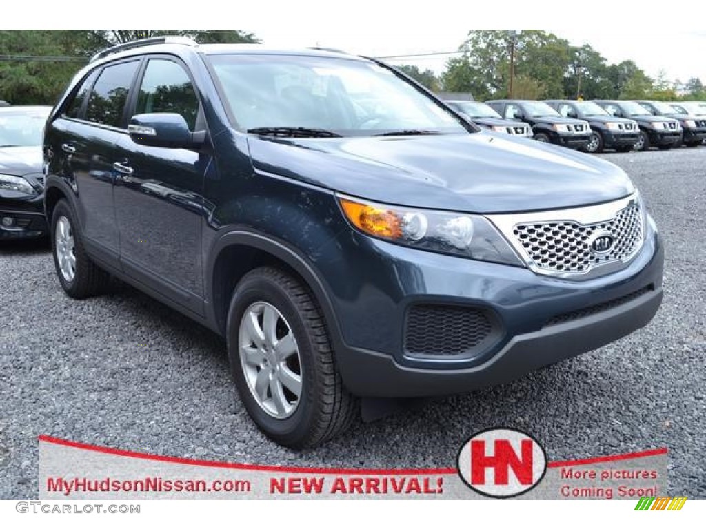 2011 Sorento LX V6 - Pacific Blue / Gray photo #1