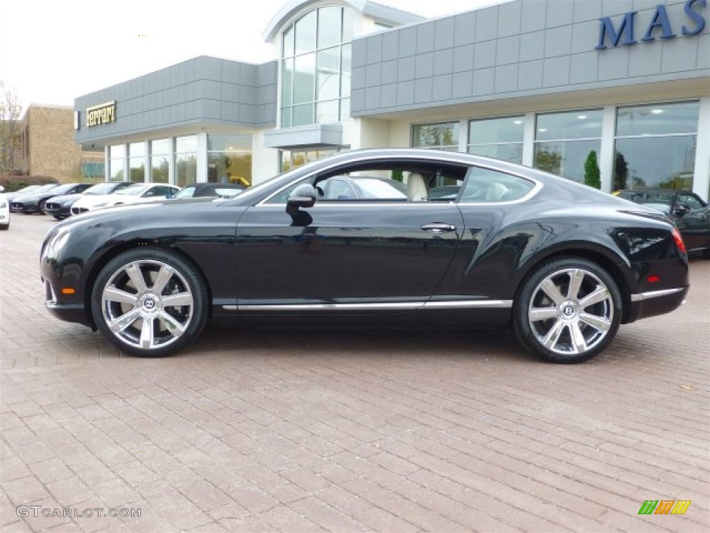 Onyx Black 2012 Bentley Continental GT Standard Continental GT Model Exterior Photo #71739524
