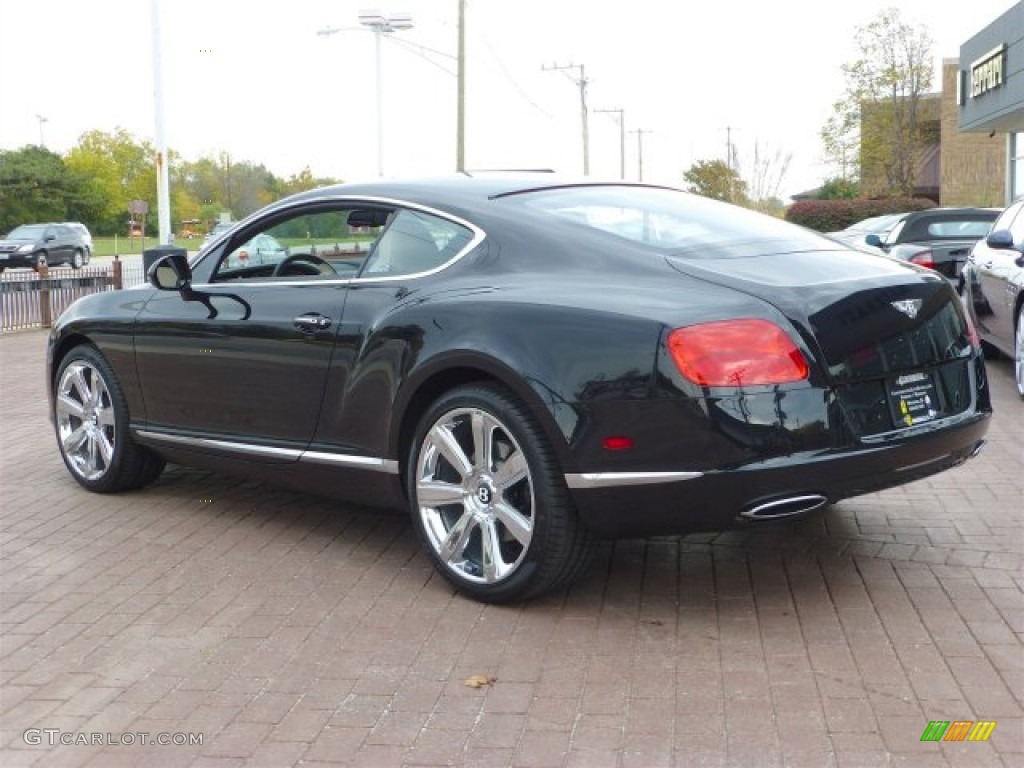 Onyx Black 2012 Bentley Continental GT Standard Continental GT Model Exterior Photo #71739533
