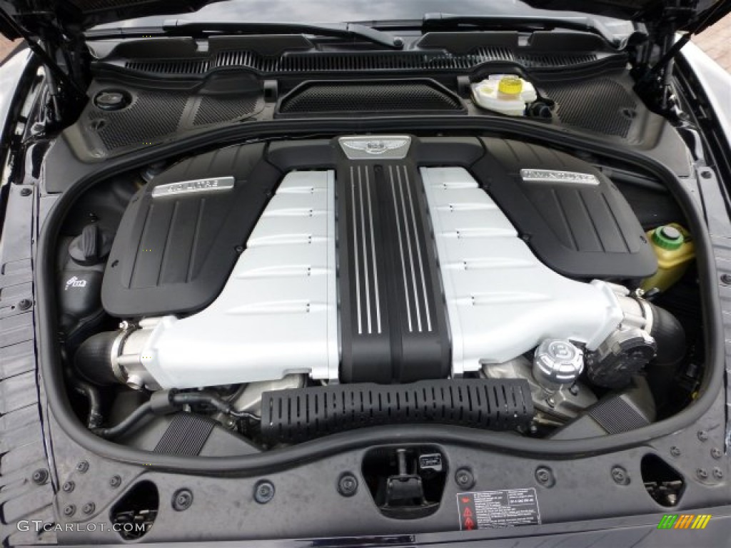 2012 Bentley Continental GT Standard Continental GT Model 6.0 Liter Twin-Turbocharged DOHC 48-Valve VVT W12 Engine Photo #71739584