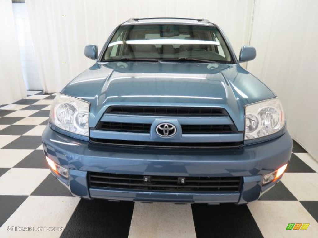 2003 4Runner Limited 4x4 - Pacific Blue Metallic / Taupe photo #2