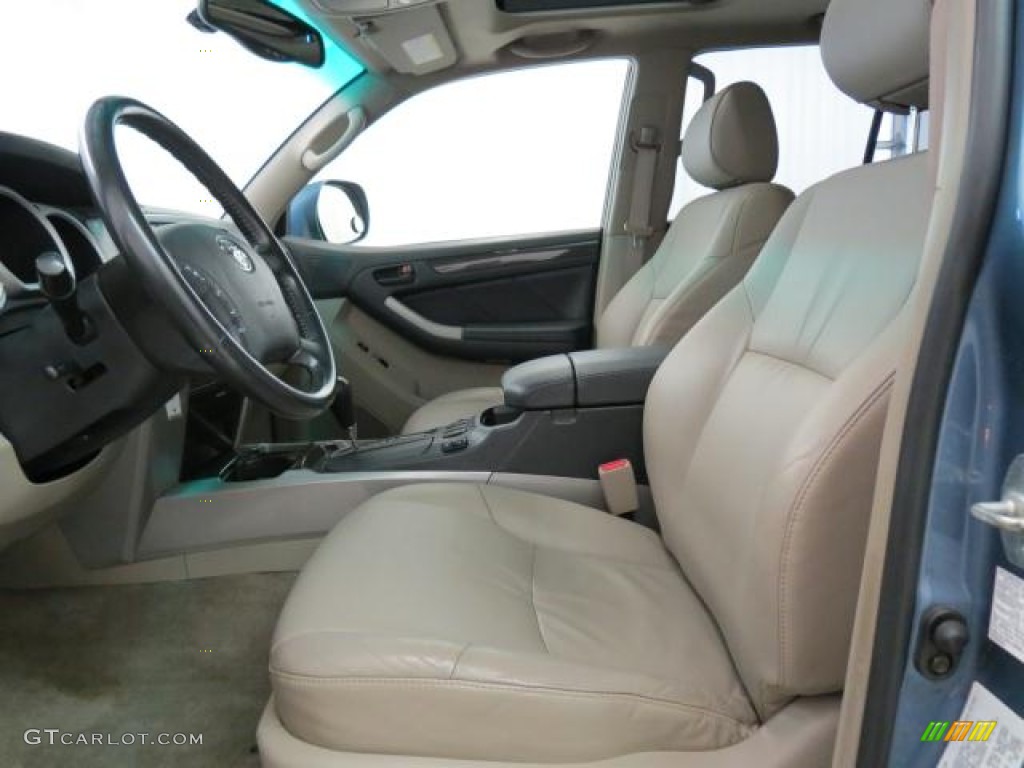 2003 4Runner Limited 4x4 - Pacific Blue Metallic / Taupe photo #7