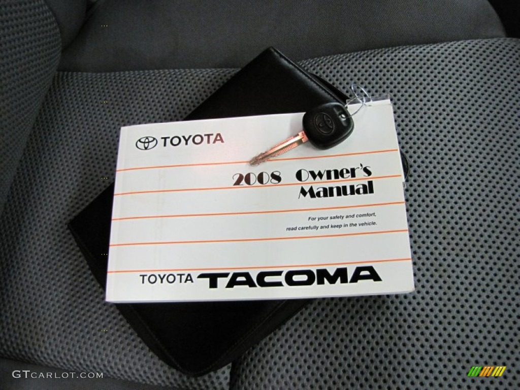 2008 Tacoma V6 PreRunner TRD Sport Double Cab - Speedway Blue / Graphite Gray photo #35