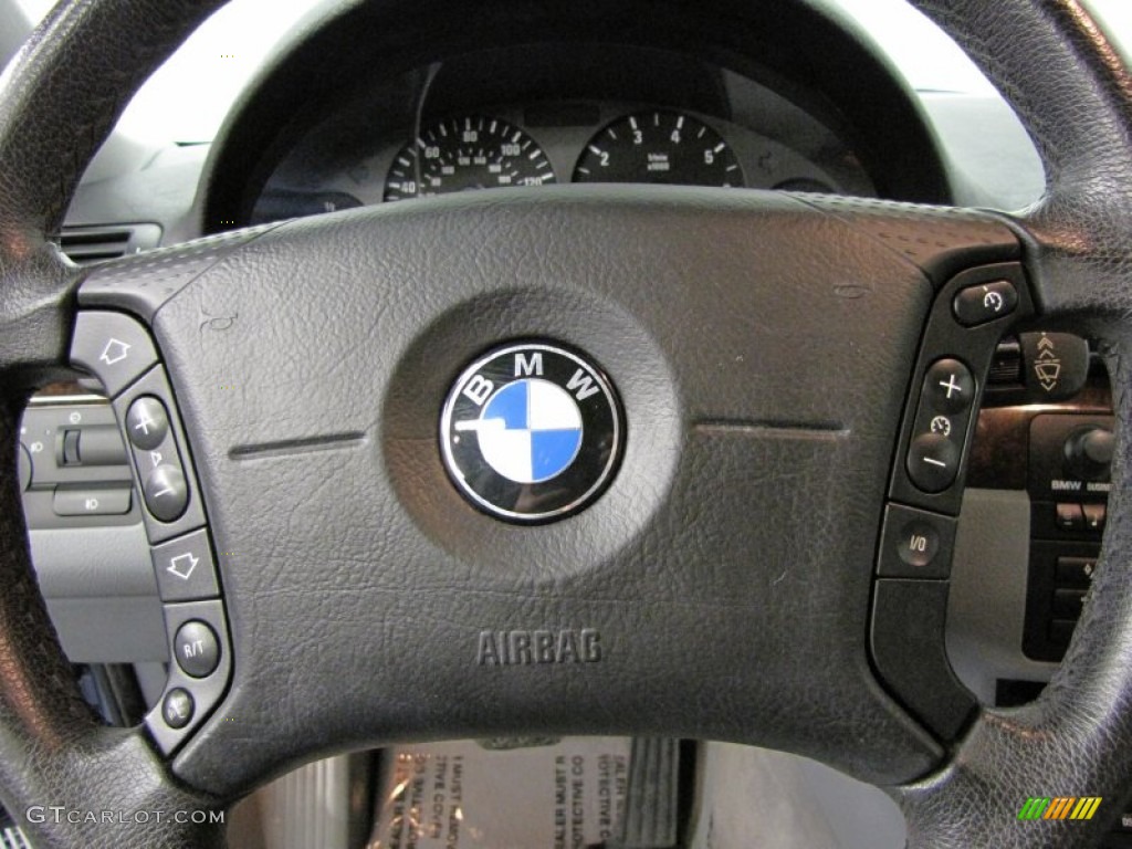 2004 3 Series 325i Sedan - Steel Blue Metallic / Grey photo #18
