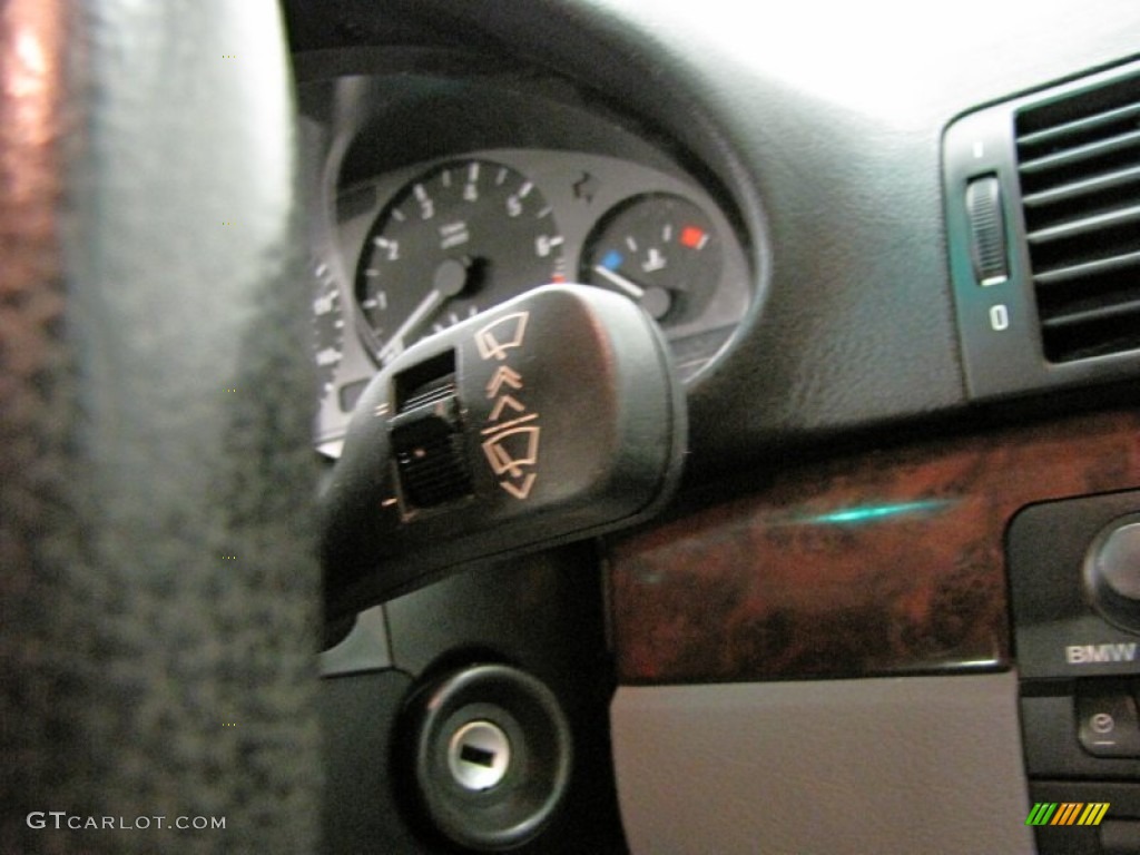 2004 3 Series 325i Sedan - Steel Blue Metallic / Grey photo #22