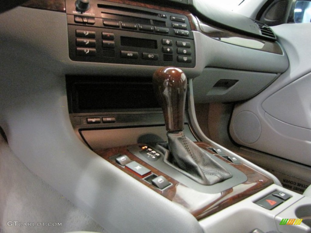 2004 3 Series 325i Sedan - Steel Blue Metallic / Grey photo #26