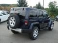 2013 True Blue Pearl Jeep Wrangler Unlimited Sahara 4x4  photo #6