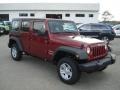 Deep Cherry Red Crystal Pearl - Wrangler Sport 4x4 Photo No. 4