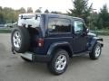 2013 True Blue Pearl Jeep Wrangler Sahara 4x4  photo #6