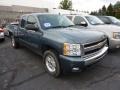 2009 Blue Granite Metallic Chevrolet Silverado 1500 LT Extended Cab 4x4  photo #1