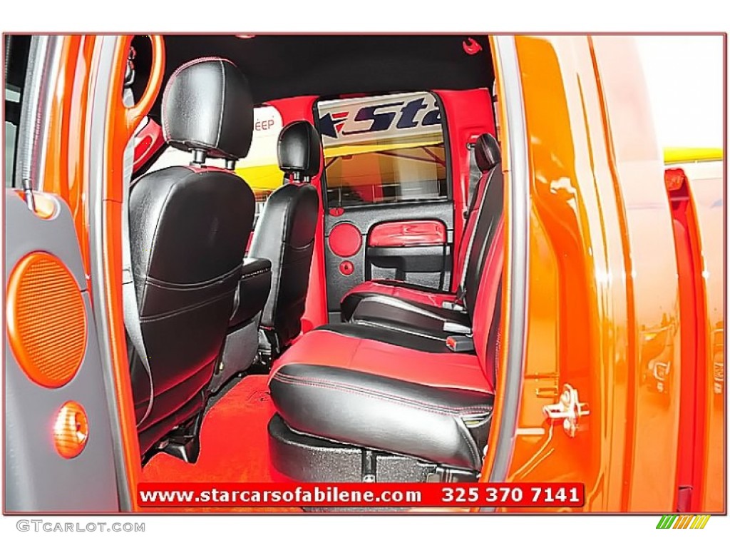 2005 Ram 1500 SLT Quad Cab 4x4 - Flame Red / Dark Slate Gray photo #17