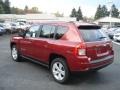 2012 Deep Cherry Red Crystal Pearl Jeep Compass Sport  photo #8