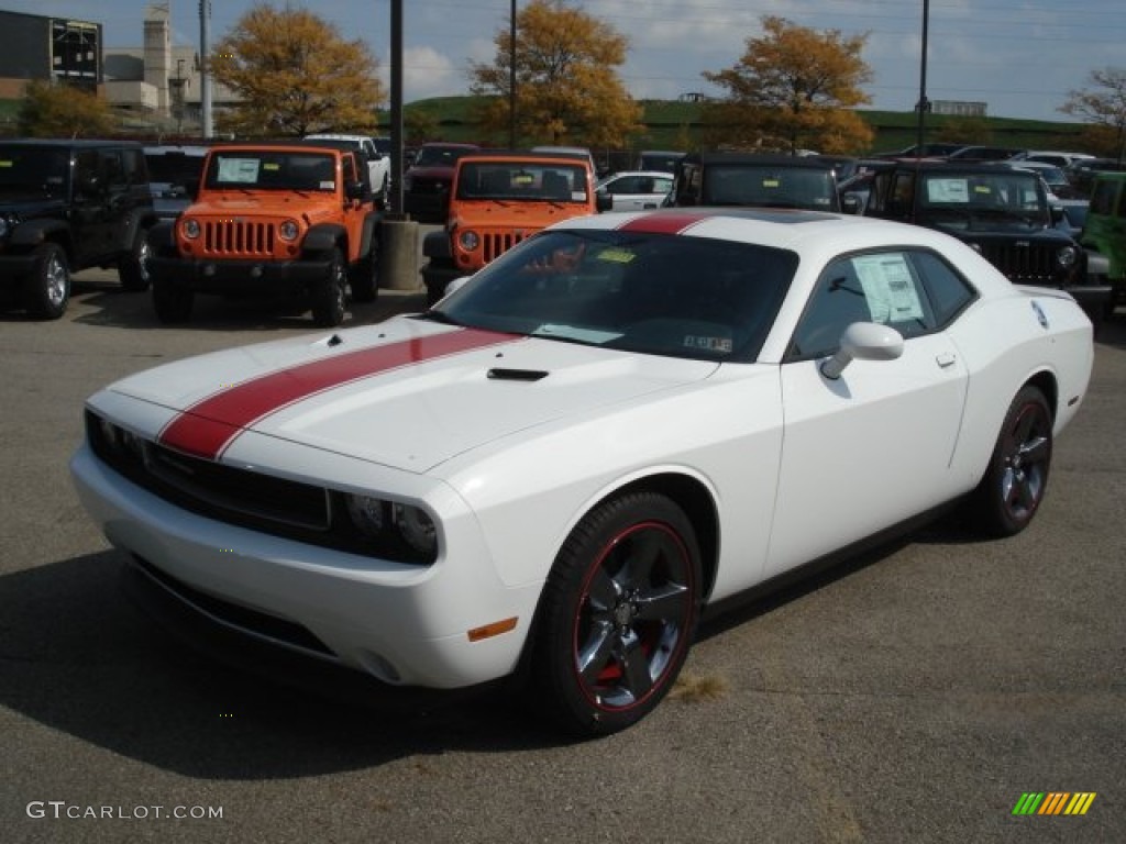 Bright White 2013 Dodge Challenger Rallye Redline Exterior Photo #71748633