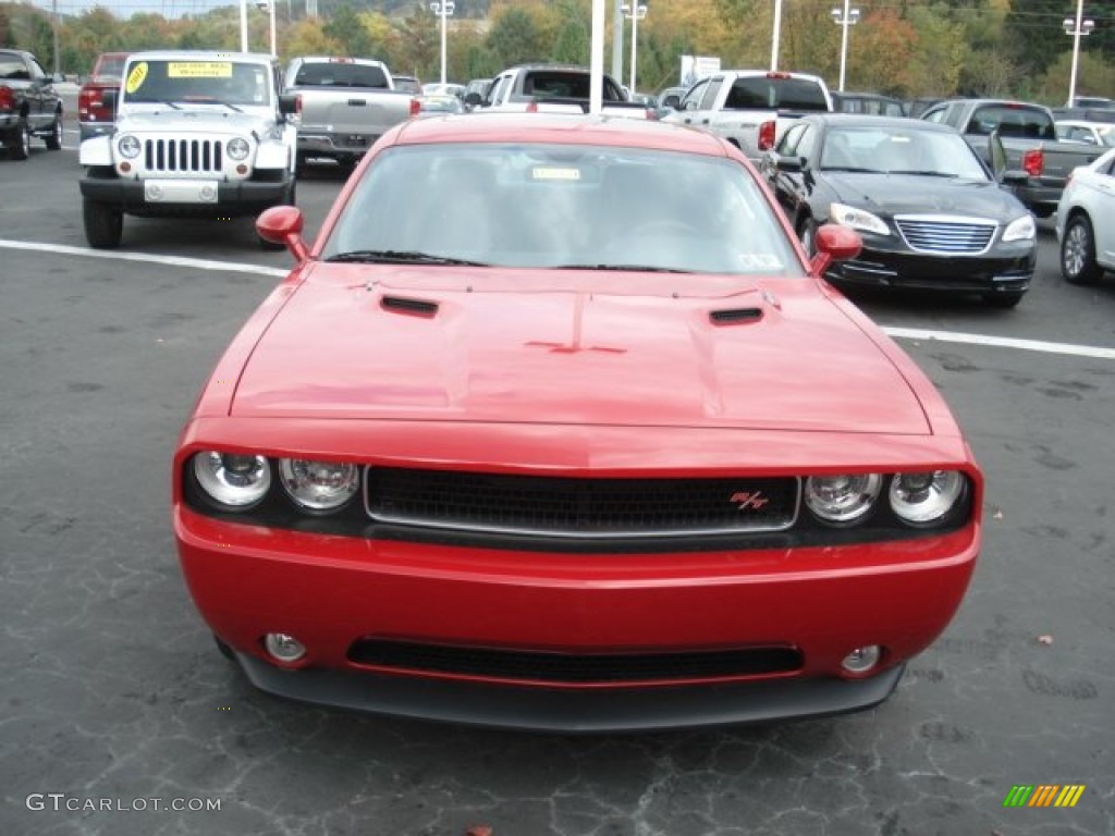 2013 Challenger R/T Classic - Redline 3-Coat Pearl / Dark Slate Gray photo #3