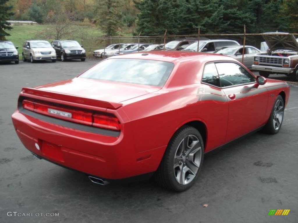 2013 Challenger R/T Classic - Redline 3-Coat Pearl / Dark Slate Gray photo #6