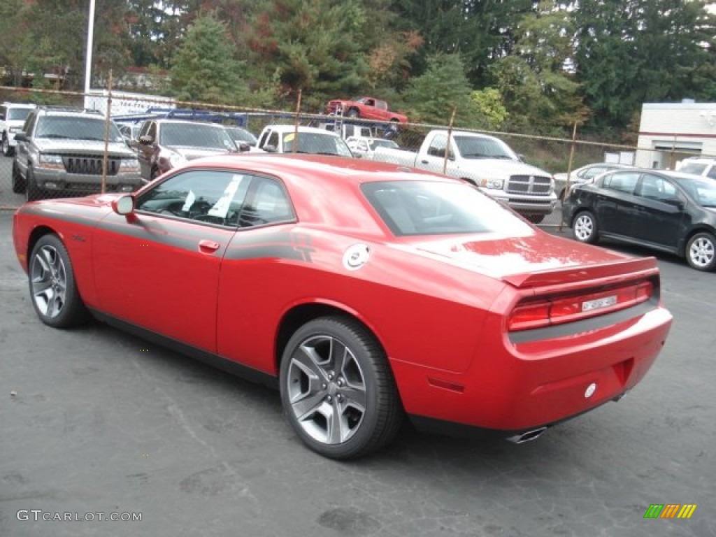 2013 Challenger R/T Classic - Redline 3-Coat Pearl / Dark Slate Gray photo #8