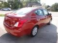 2012 Red Brick Nissan Versa 1.6 SV Sedan  photo #6