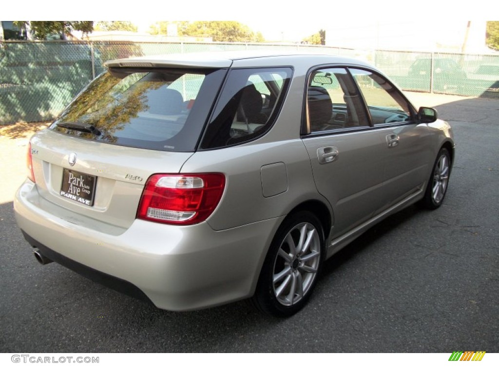 2005 9-2X Aero Wagon - Desert Silver Metallic / Black photo #5