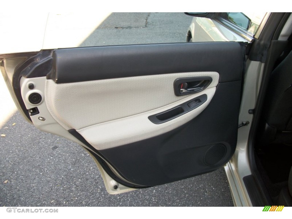 2005 Saab 9-2X Aero Wagon Black Door Panel Photo #71751804