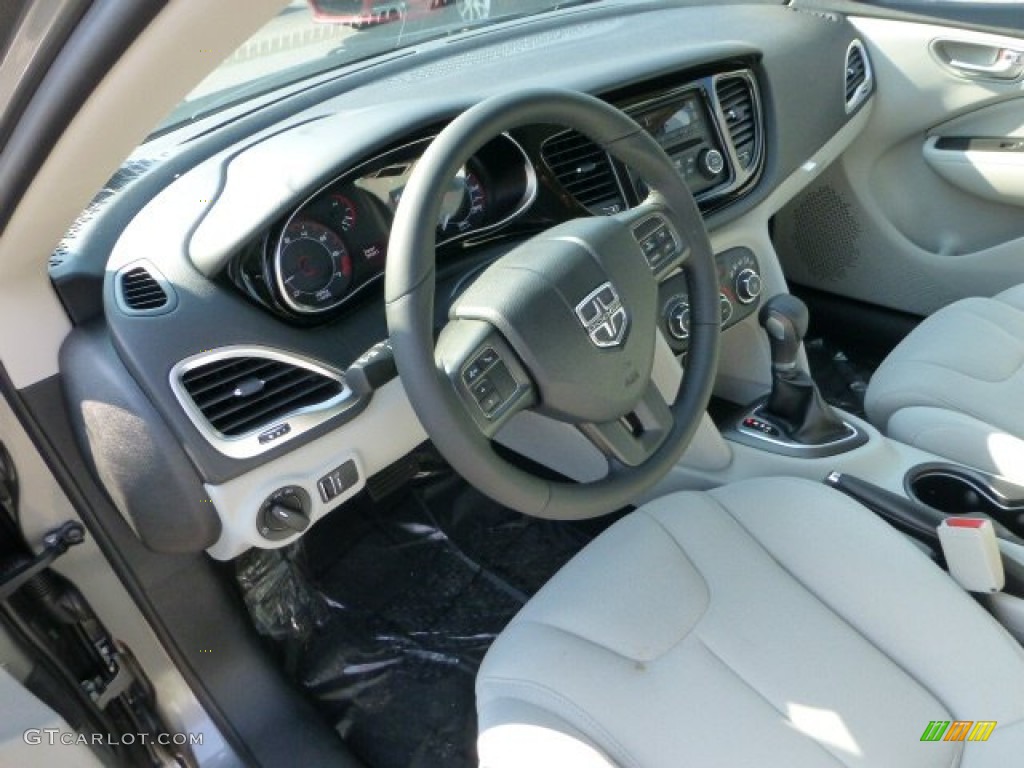 2013 Dart SXT - Tungsten Metallic / Black/Light Diesel Gray photo #15