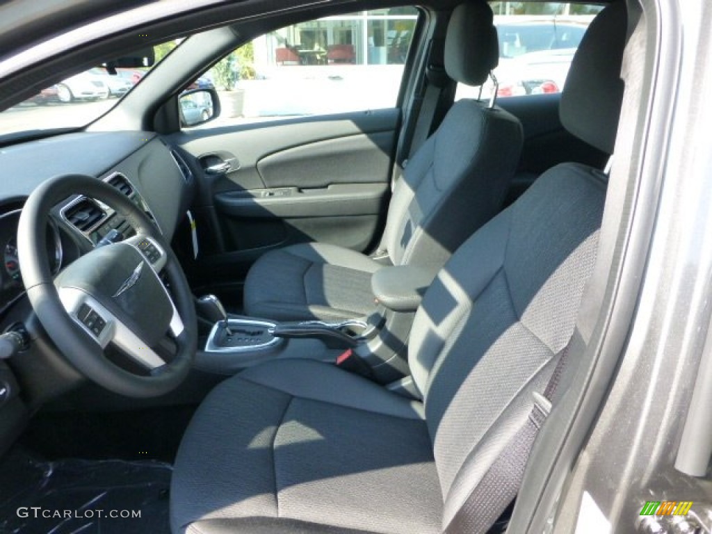 2013 200 Touring Sedan - Tungsten Metallic / Black photo #10