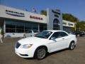 Bright White 2013 Chrysler 200 Limited Hard Top Convertible