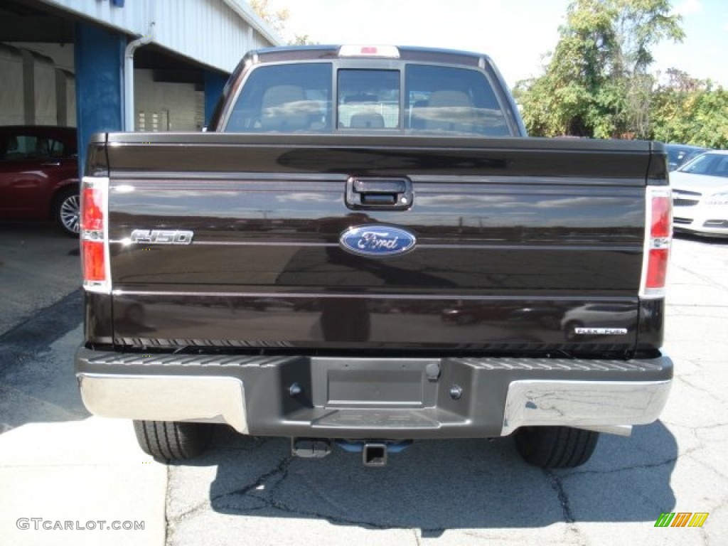 2013 F150 Lariat SuperCab 4x4 - Kodiak Brown Metallic / Adobe photo #7