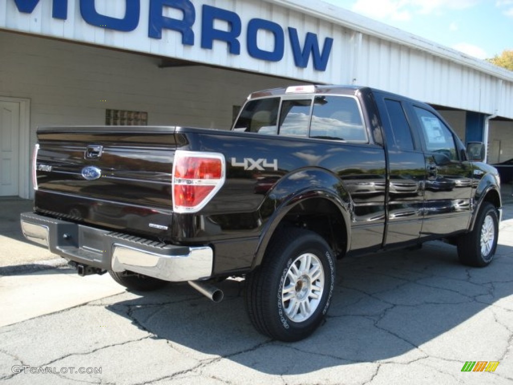 2013 F150 Lariat SuperCab 4x4 - Kodiak Brown Metallic / Adobe photo #8