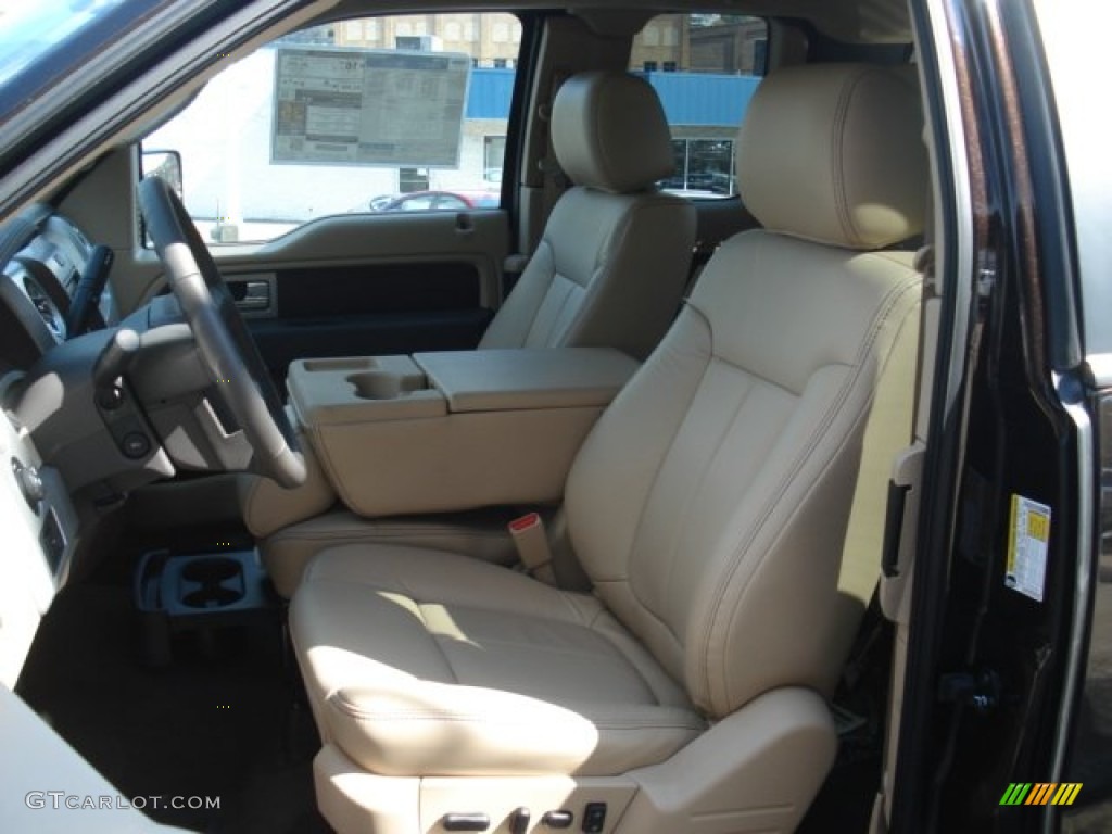 2013 F150 Lariat SuperCab 4x4 - Kodiak Brown Metallic / Adobe photo #11