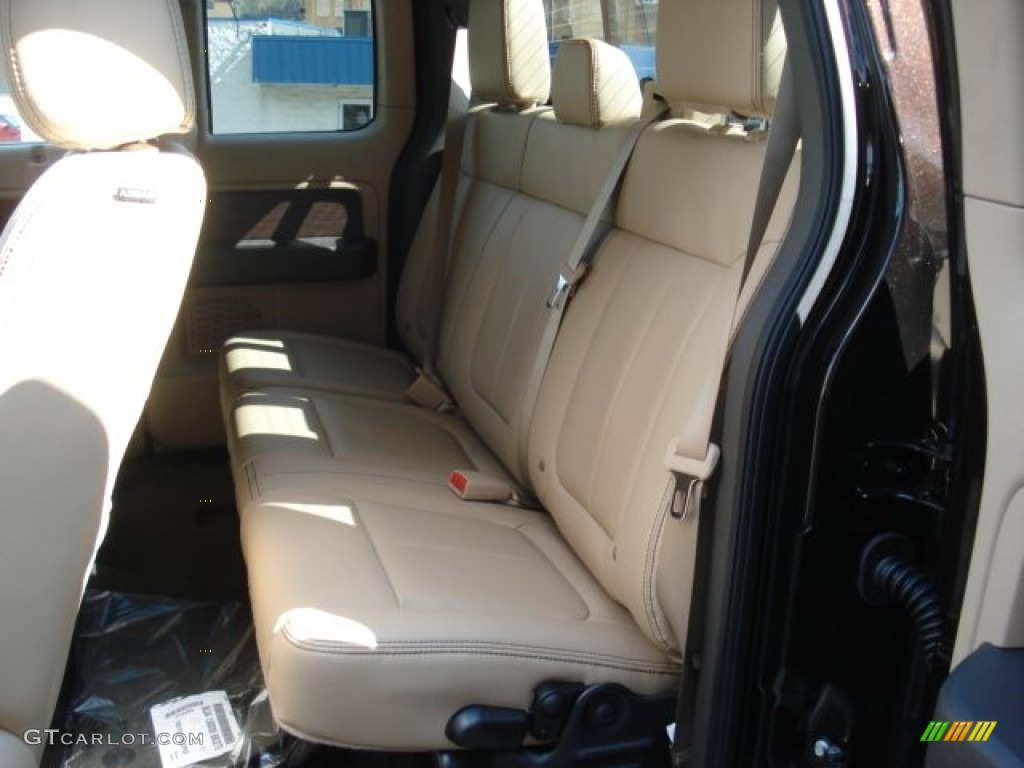 2013 F150 Lariat SuperCab 4x4 - Kodiak Brown Metallic / Adobe photo #13