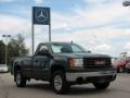 2008 Stealth Gray Metallic GMC Sierra 1500 Regular Cab 4x4  photo #3