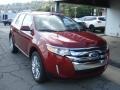 2013 Ruby Red Ford Edge Limited AWD  photo #2
