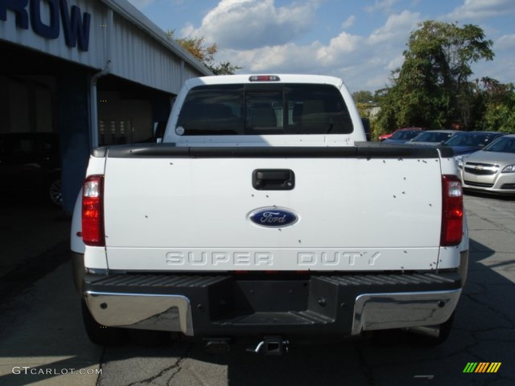 2012 F350 Super Duty Lariat Crew Cab 4x4 Dually - Oxford White / Adobe photo #7