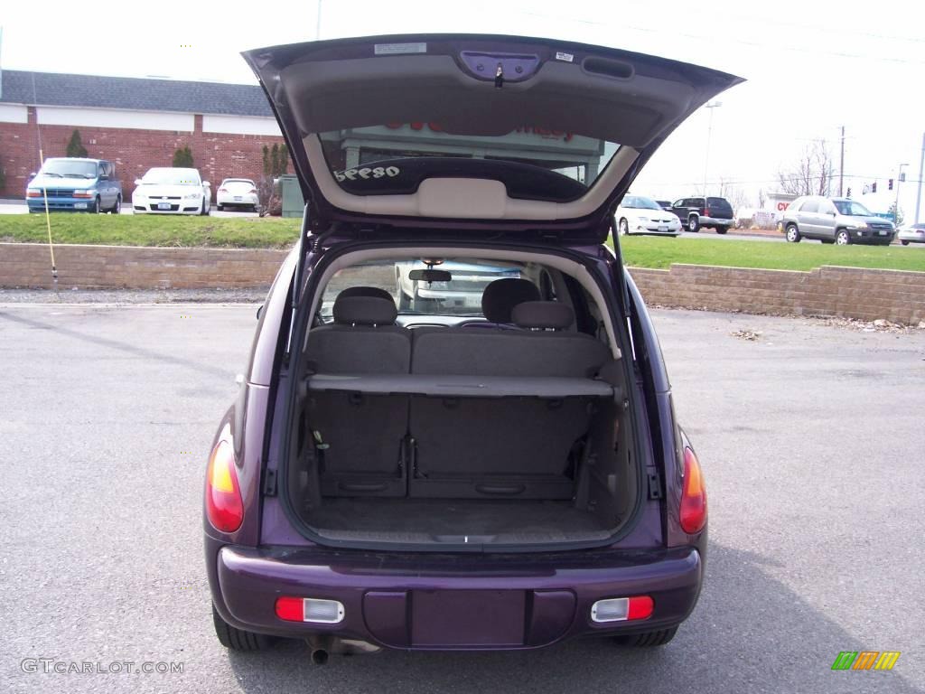 2004 PT Cruiser Touring - Dark Plum Pearlcoat / Dark Slate Gray photo #18