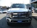 2012 Ingot Silver Metallic Ford F350 Super Duty Lariat Crew Cab 4x4  photo #3