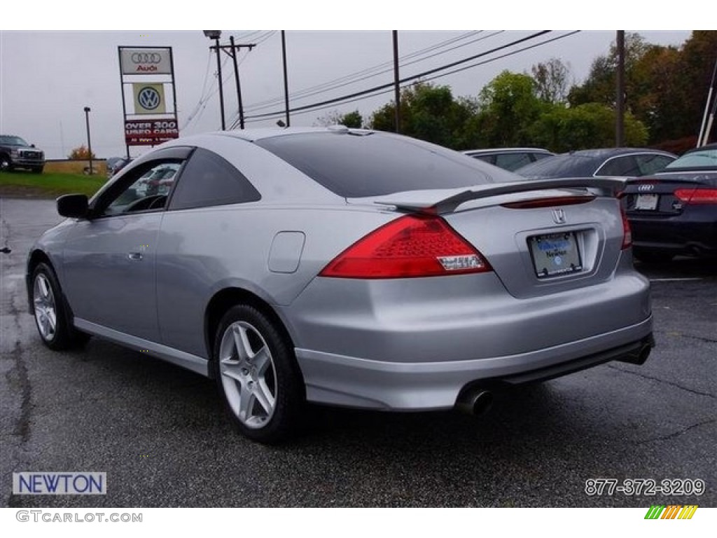 2006 Accord EX-L V6 Coupe - Alabaster Silver Metallic / Black photo #6