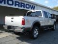 2012 Ingot Silver Metallic Ford F350 Super Duty Lariat Crew Cab 4x4  photo #8