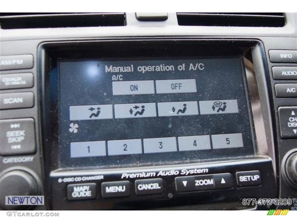 2006 Accord EX-L V6 Coupe - Alabaster Silver Metallic / Black photo #33